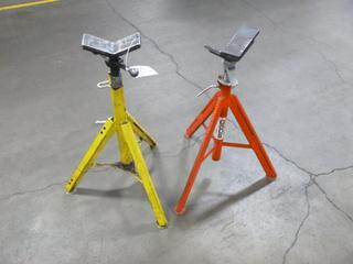 (1) Rigid Pipe Stand, (1) Sumner Pipe Stand