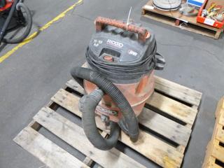 Ridgid Wet/Dry Vac, Model WD14500, 14 Gallon, 12 A, 120 V