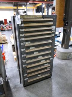 Tool Box With Contents, 30 In. (L) x 29 In. (W) x 38 In. (H)
