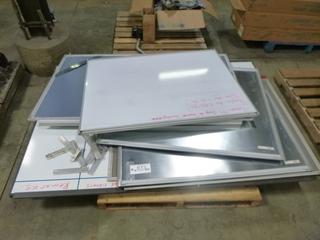 Qty of Dry Erase And Cork Boards