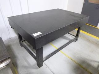 Calibrated Table, SN C-7-6114, 48 In. x 72 In. x 8 In. *Note: Calibration Due Date March 2023*