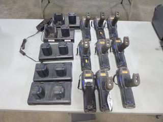 Qty of Hand Held Honeywell Scanners, Battery Chargers, Multi-Dock Chargers