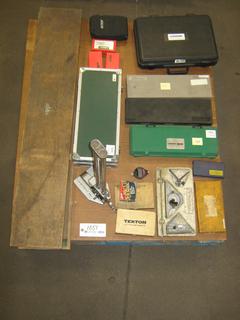 Qty of Assorted CNC Measuring Tools: Calipers, Micrometers, Gauges *Note: Some Require Calibration*