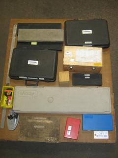 Qty of Assorted CNC Measuring Tools: Calipers, Micrometers, Gauges *Note: Some Require Calibration*