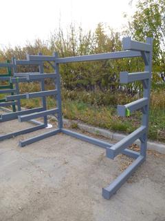 (1) 5 Tier Cantilever Storage Rack, 3 Ft. 8 1/2 In. x 7 Ft. 3 In. x 6 Ft. 3 In.