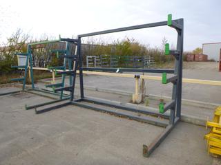 (1) 5 Tier Cantilever Storage Rack, 6 Ft. x 11 Ft. 7 In. x 7 Ft. 9 In.