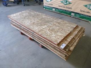 Qty of Plywood Sheets, 92 In. x 42 In.