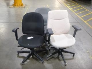 (3) Rolling Office Chairs