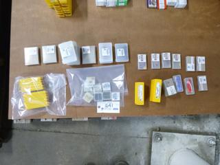 Qty of Various Inserts For CNC's