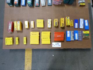 Qty of Various Inserts For CNC's