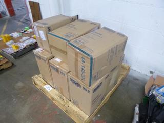 Qty of Polypropylene Coveralls, Sizes Medium, Large, X-Large, XX-Large
