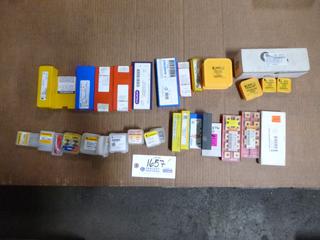 Qty of Various Inserts For CNC's