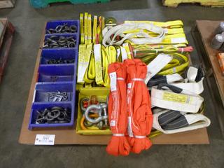 Pallet of Slings and Clevises