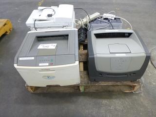 (1) Lexmark E260DN Laser Printer, Machine Type 4513 and (1) Lexmark Laser Printer, Machine Type 4512