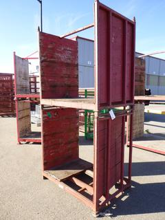 (2) Metal Crates, 34 In. x 50 1/2 In. x 54 In.
