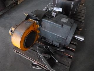1982 Super Line Direct Current Motor c/w 210V, Frame 225L, Type SDN-CF2, SN W23045001 *Note: Parts Only, Does Not Run*