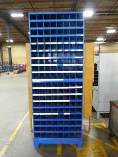 Fastenal 142-Compartment Bolt Bin, 34 In. x 12 In. x 91 In.