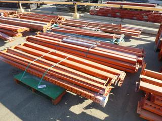 Assortment of Pallet Racking Cross Members 8 Ft.- 10 Ft.