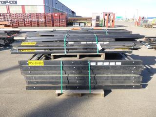Assortment of Pallet Racking, Qty of 18 Ft. Side Members and Qty of 8 Ft. Cross Members 