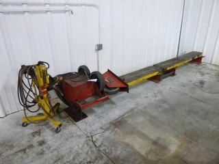 Pandjiris Piper 3 Series Centerline Turning Rolls on 14 Ft. Beam with Control Center