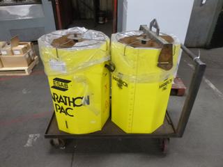 (2) 250 Kg. Barrels of ESAB OK AristoRod 12.50, 0.9 mm