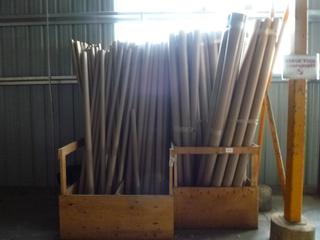 Assorted Cardboard Tubing, 10 Ft. (L), Includes Holders