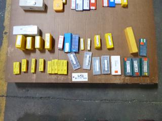 Qty of Various Inserts for CNC's
