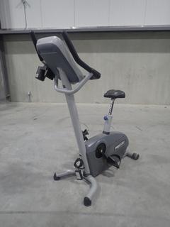 Precor 846i Upright Exercise Bike C/w Adapter. SN AGJZE03060002