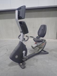 Life Fitness 95R Lifecycle Recumbent Bike. SN ARL103222