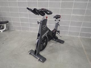 Star Trac Spinner Blade Spin Bike. SN SBEX1311-L01408 *Note: This Item Is Located At 7103 68AVE NW- Location 2*