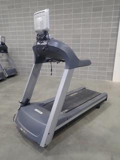 Precor C954i 12Amp 1440W 120V Treadmill w/ Cardio Theater LCD Monitor. SN ADEYL07090026 *Note: This Item Is Located At 7103 68AVE NW- Location 2*