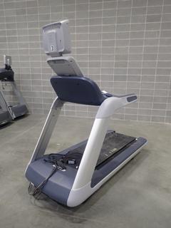Precor TRM 800 Series 16.0Amp 1900W 120V Treadmill w/ Display Monitor. SN AGNBG09150065 *Note: Working Condition Unknown, This Item Is Located At 7103 68AVE NW- Location 2*