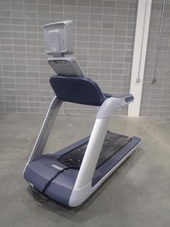 Precor TRM 800 Series 16.0Amp 1900W 120V Treadmill w/ Display Monitor. SN AGNBG09150070 *Note: This Item Is Located At 7103 68AVE NW- Location 2*