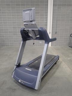 Precor TRM 800 Series 16.0Amp 1980W 120V Treadmill w/ Display Monitor. SN AMWZB13130054 *Note: This Item Is Located At 7103 68AVE NW- Location 2*