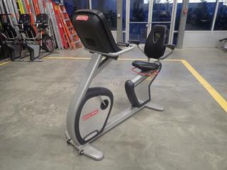 Star Trac Model 9-8020-MINTPO Recumbent Bike. SN RBEN0711-C02822 *Note: Peddles Unattached, This Item Is Located At 7103 68AVE NW- Location 2*