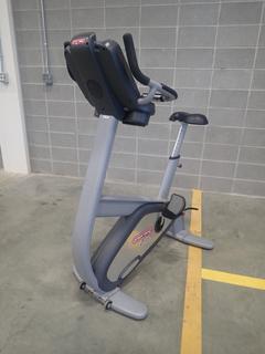 Star Trac Pro Upright Bike. SN PB70214126 *Note: This Item Is Located At 7103 68AVE NW- Location 2*