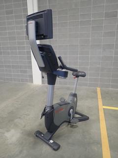 Life Fitness 95C Lifecycle Upright Bike w/ HDTV Monitor. SN ALX103530 *Note: This Item Is Located At 7103 68AVE NW- Location 2*