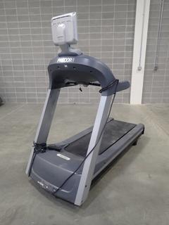 Precor C954i 12.0Amp 1440W 120V Treadmill w/ Cardio Theater Monitor. SN ADEYG23080015 *Note: This Item Is Located At 7103 68AVE NW- Location 2*