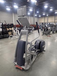 Precor EFX 800 Series Elliptical Cross-Trainer w/ 15in LCD Monitor. SN ADFX811130027 *Note: This Item Is Located At 7103 68AVE NW- Location 2*