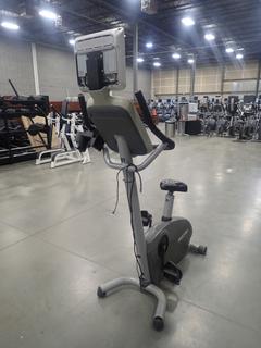 Precor 846i Upright Exercise Bike. SN AGJZI21060025 *Note: This Item Is Located At 7103 68AVE NW- Location 2*