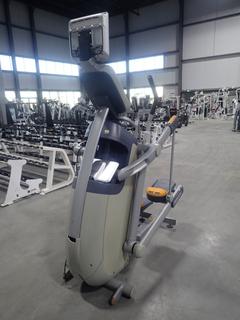 Precor AMT 100i Adaptive Motion Trainer. SN A927C27080089 *Note: Runs, Front Panel Damaged, Internal Issue*