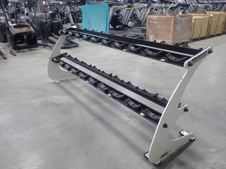 Magnum 2-Tier 20-Slot Dumbbell Rack