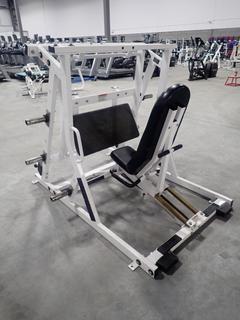Hammer Strength Plate Loaded Seated Leg Press Machine. SN 2148