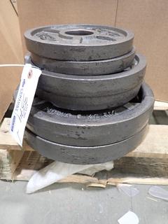 (2) 5lb, (2) 10lb And (2) 25lb IGX Weight Plates *Note: This Item Is Located At 7103 68AVE NW- Location 2* 