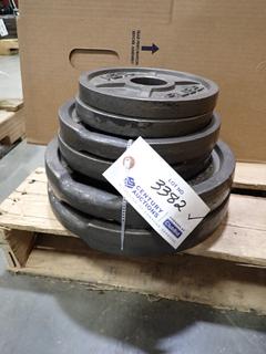 (2) 5lb, (2) 10lb And (2) 25lb IGX Weight Plates *Note: This Item Is Located At 7103 68AVE NW- Location 2* 