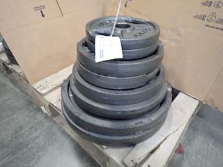 (2) 10lb, (2) 25lb, (2) 35lb And (2) 45lb IGX Weight Plates *Note: This Item Is Located At 7103 68AVE NW- Location 2* 