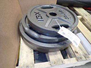 (2) 35lb And (2) 45lb IGX Weight Plates *Note: This Item Is Located At 7103 68AVE NW- Location 2* 