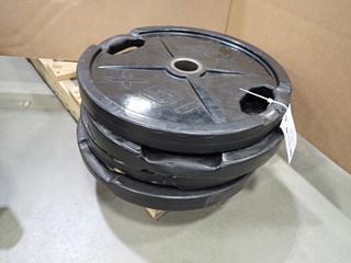 Qty Of (4) IGX 45lb Weight Plates *Note: This Item Is Located At 7103 68AVE NW- Location 2* 