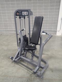 Life Fitness Chest Press Machine. SN PSCPSE1110021 *Note: This Item Is Located At 7103 68AVE NW- Location 2*