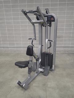 Life Fitness Seated Row Machine. SN PSRWSE1110020 *Note: This Item Is Located At 7103 68AVE NW- Location 2*